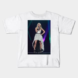 Carrie Underwood Photograph Kids T-Shirt